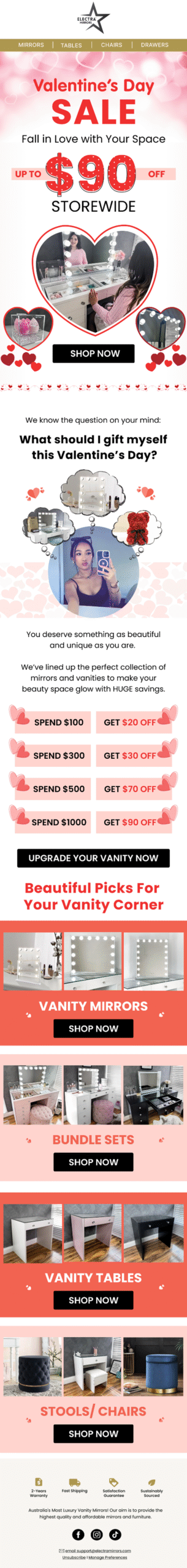 ELECTRA MIRRORS _ Valentines Sale Announcement (3) 1